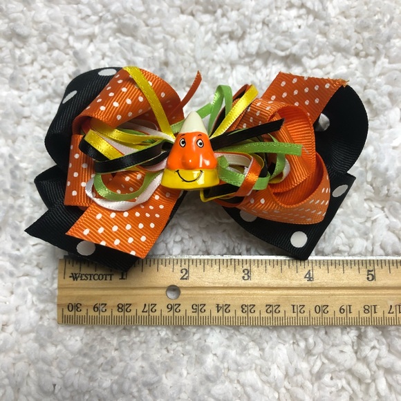 NWOT Halloween 🎃 Holiday Girls Bow/Hair Clip - Picture 4 of 5
